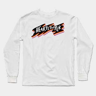 Heartstopper logo - lesbian pride Long Sleeve T-Shirt